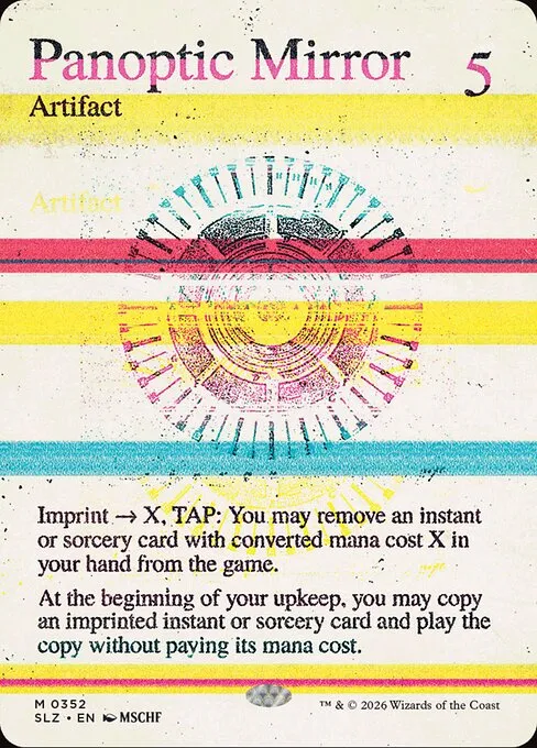 Panoptic Mirror · The Zeta Set 352/21