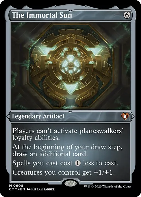 The Immortal Sun · Commander Masters 608/1067