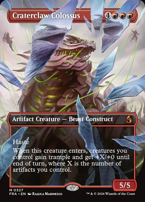 Craterclaw Colossus · Reality Fracture 327/7