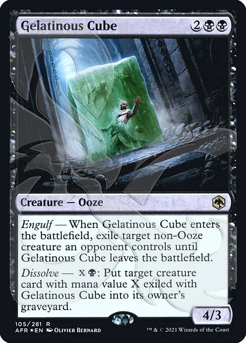 Gelatinous Cube · Adventures in the Forgotten Realms Promos 105a/241