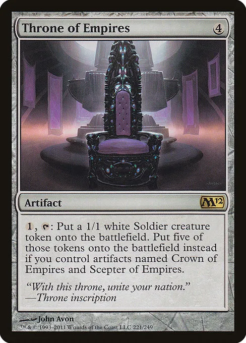 Throne of Empires · Magic 2012 221/249