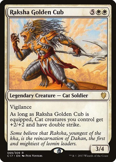 Raksha Golden Cub · Commander 2017 69/309