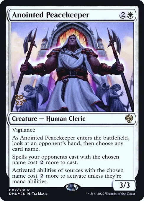 Anointed Peacekeeper · Dominaria United Promos 2s/161