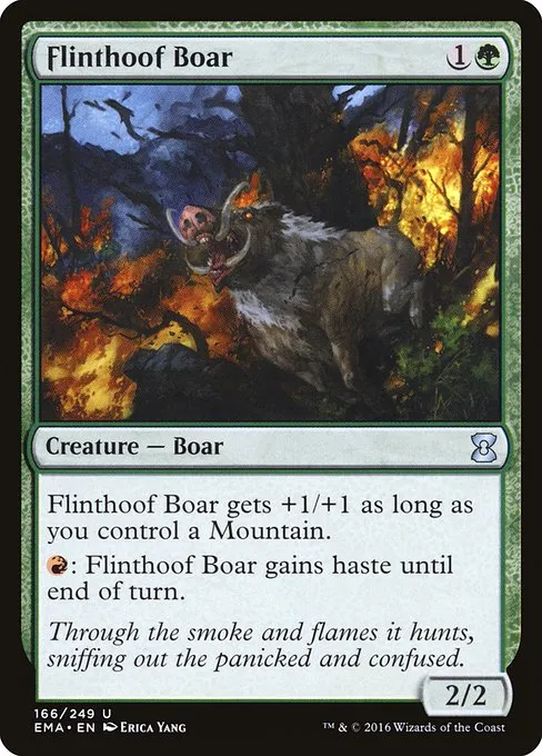 Flinthoof Boar · Eternal Masters 166/249