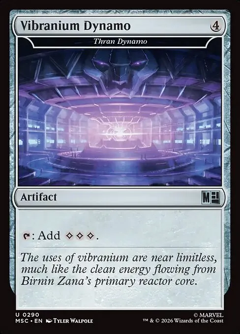 Thran Dynamo · Marvel Super Heroes Commander 290/9