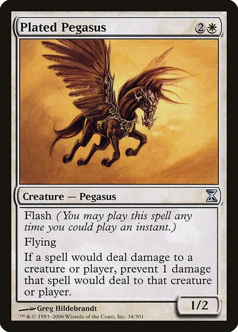 Plated Pegasus · Time Spiral 34/301