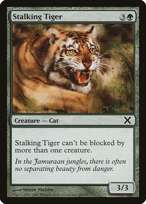 Stalking Tiger · Tenth Edition 299/510