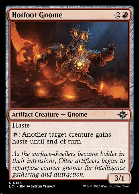 Hotfoot Gnome · The Lost Caverns of Ixalan 154/416