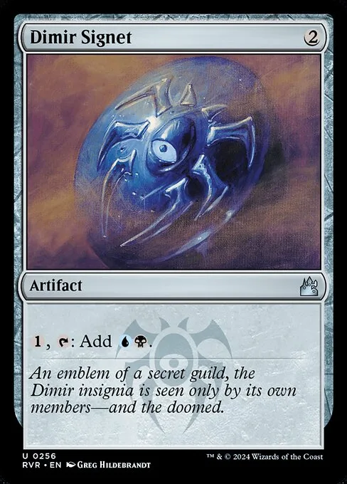 Dimir Signet · Ravnica Remastered 256/531
