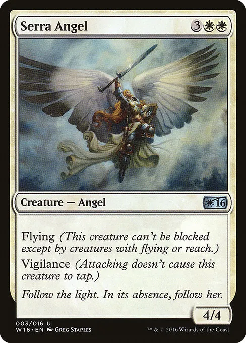Serra Angel · Welcome Deck 2016 3/16