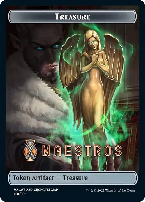 Treasure · Streets of New Capenna Southeast Asia Tokens 1/6
