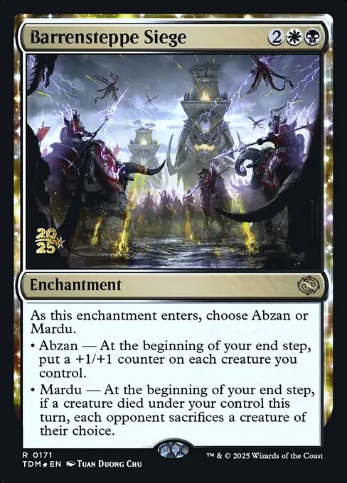 Barrensteppe Siege · Tarkir: Dragonstorm Promos 171s/160