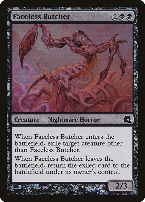 Faceless Butcher · Premium Deck Series: Graveborn 3/30