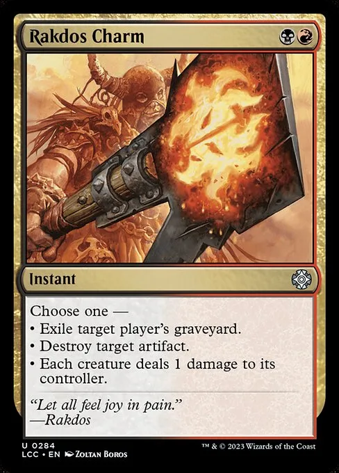 Rakdos Charm · The Lost Caverns of Ixalan Commander 284/370