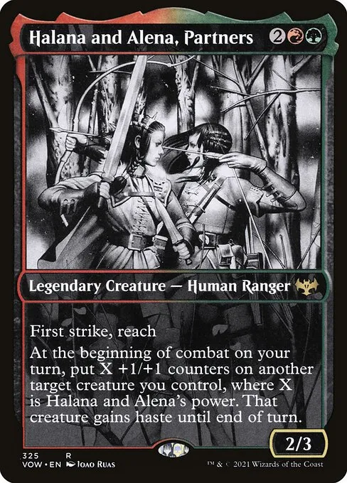 Halana and Alena, Partners · Innistrad: Crimson Vow 325/423