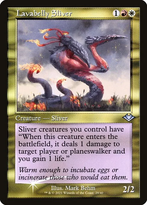 Lavabelly Sliver · Modern Horizons 1 Timeshifts 29/40