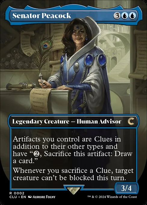 Senator Peacock · Ravnica: Clue Edition 2/284