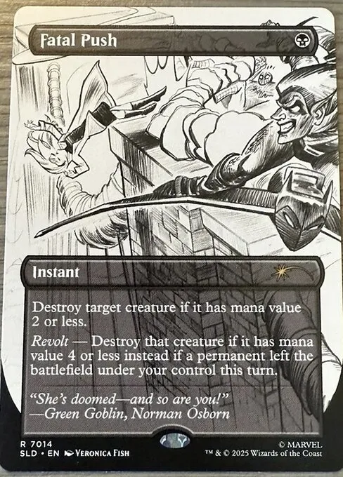 Fatal Push · Secret Lair Drop 7014/2547
