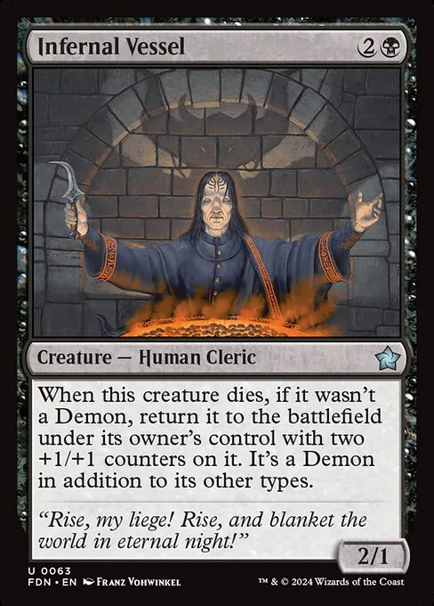 Infernal Vessel · Foundations 63/771