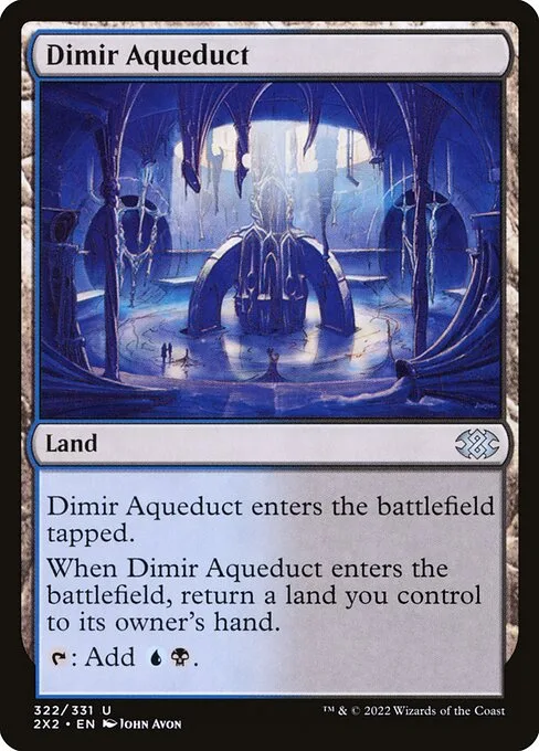 Dimir Aqueduct · Double Masters 2022 322/579