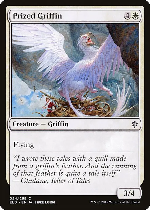 Prized Griffin · Throne of Eldraine 24/398