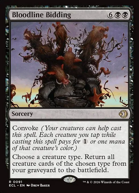 Bloodline Bidding · Lorwyn Eclipsed 91/408