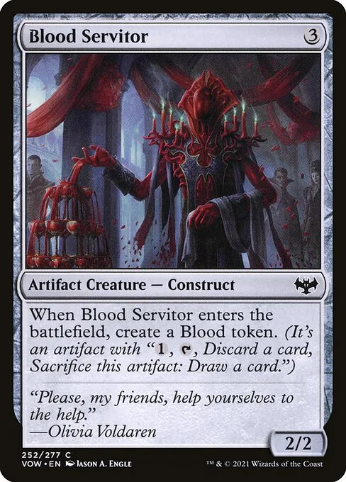Blood Servitor · Innistrad: Crimson Vow 252/423