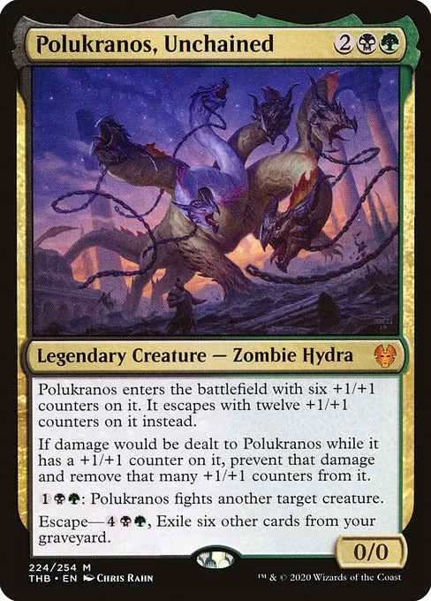 Polukranos, Unchained · Theros Beyond Death 224/358