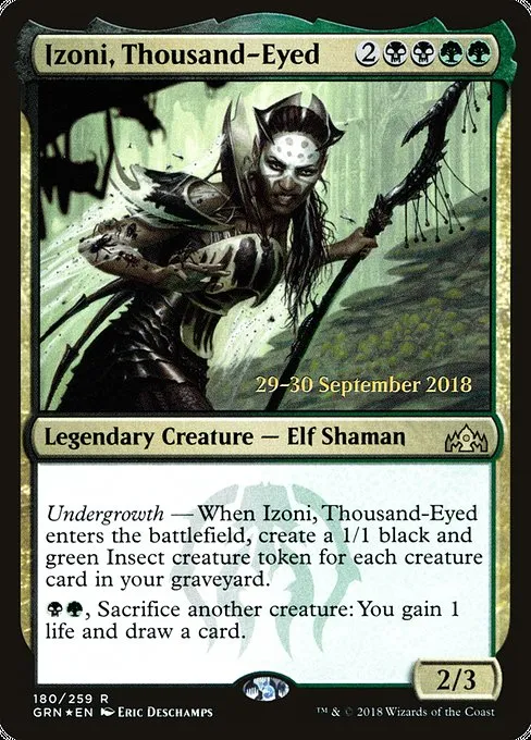 Izoni, Thousand-Eyed · Guilds of Ravnica Promos 180s/84
