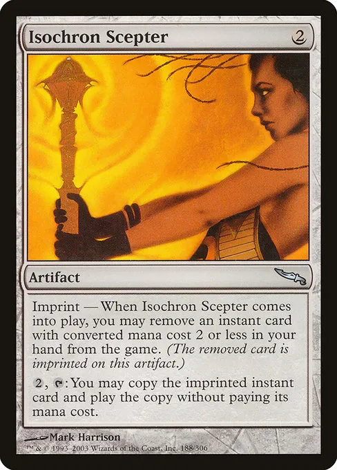 Isochron Scepter · Mirrodin 188/306