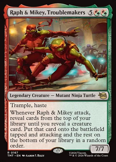 Raph & Mikey, Troublemakers · Teenage Mutant Ninja Turtles 167/320