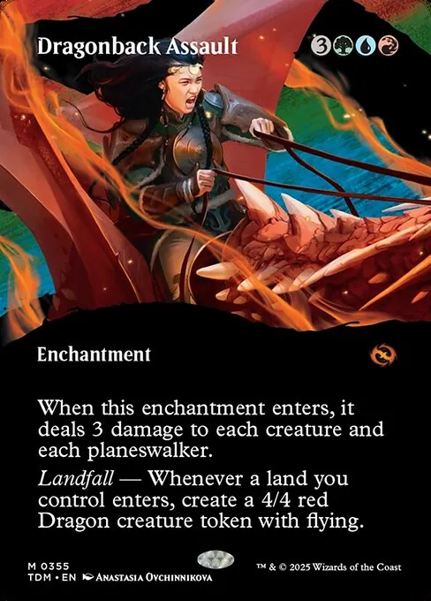 Dragonback Assault · Tarkir: Dragonstorm 355/427