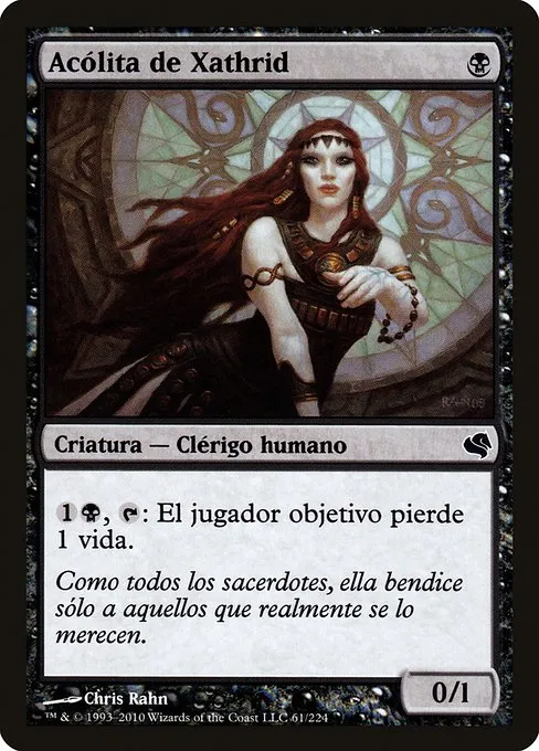 Acolyte of Xathrid · Salvat 2011 61/224