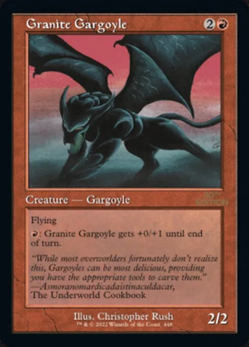 Granite Gargoyle · 30th Anniversary Edition 448/594