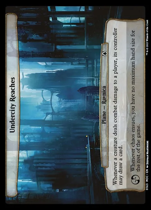 Undercity Reaches · March of the Machine Commander 163/450