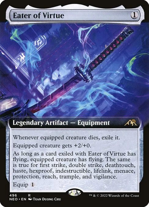 Eater of Virtue · Kamigawa: Neon Dynasty 496/531
