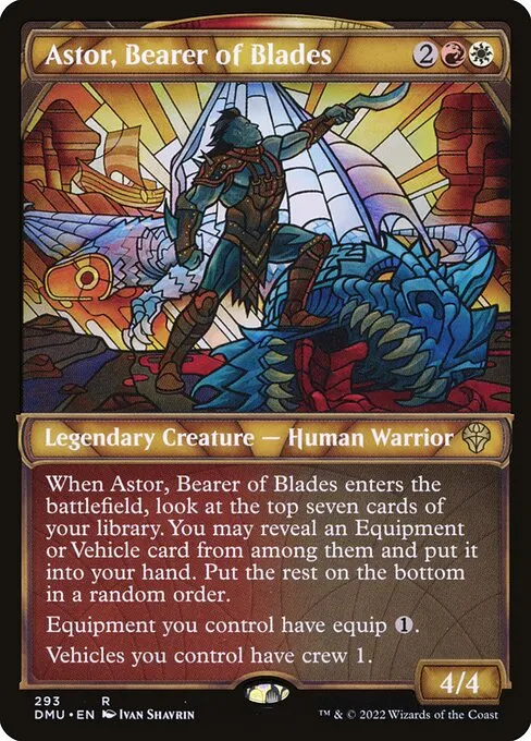 Astor, Bearer of Blades · Dominaria United 293/453