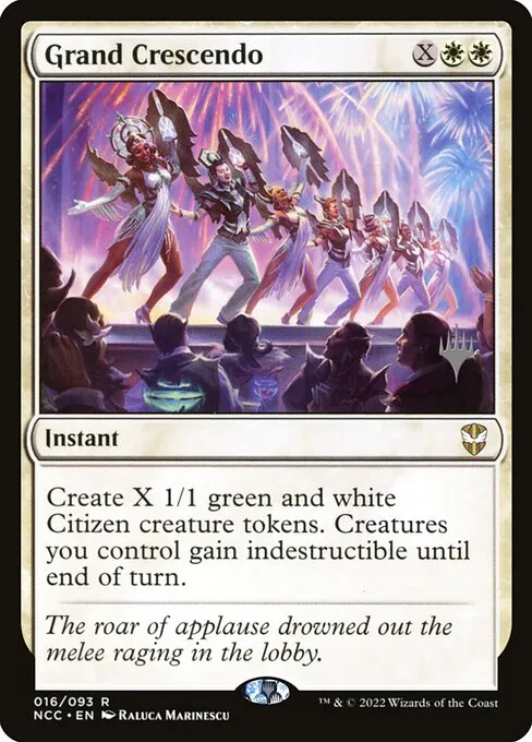 Grand Crescendo · New Capenna Commander Promos 16p/75