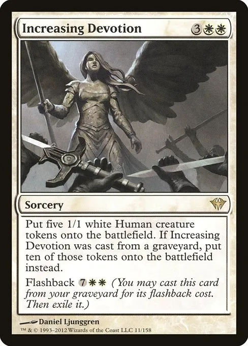 Increasing Devotion · Dark Ascension 11/158