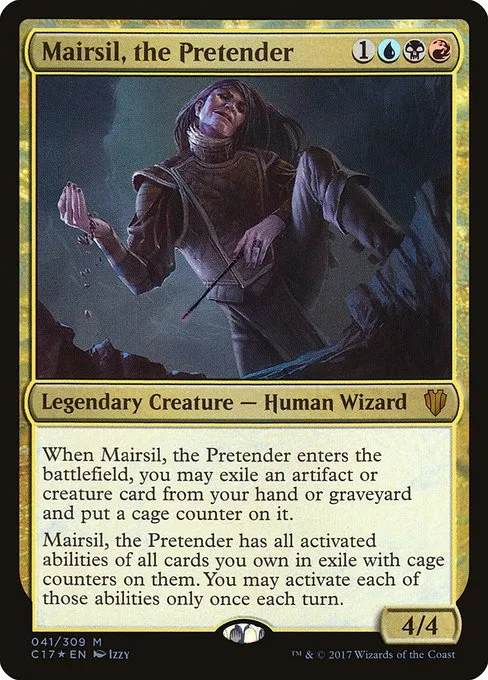 Mairsil, the Pretender · Commander 2017 41/309