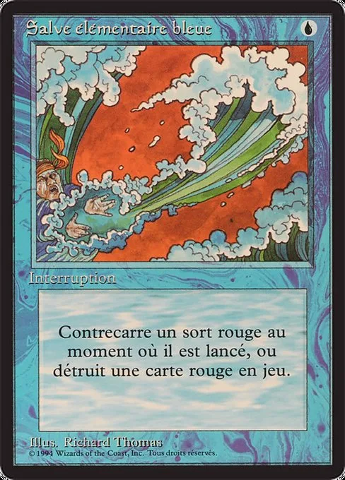 Blue Elemental Blast · Foreign Black Border 49/307