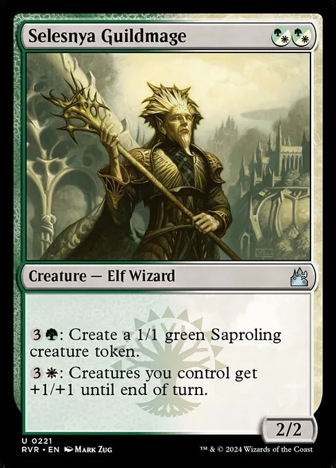 Selesnya Guildmage · Ravnica Remastered 221/531
