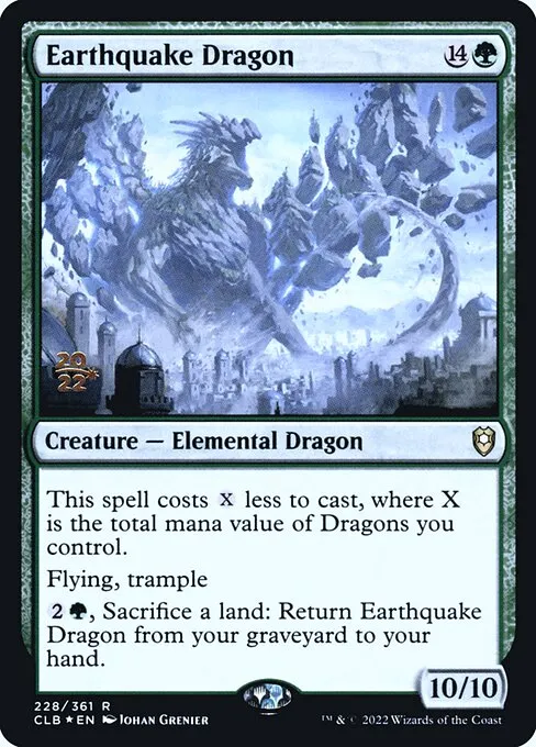 Earthquake Dragon · Battle for Baldur's Gate Promos 228s/104