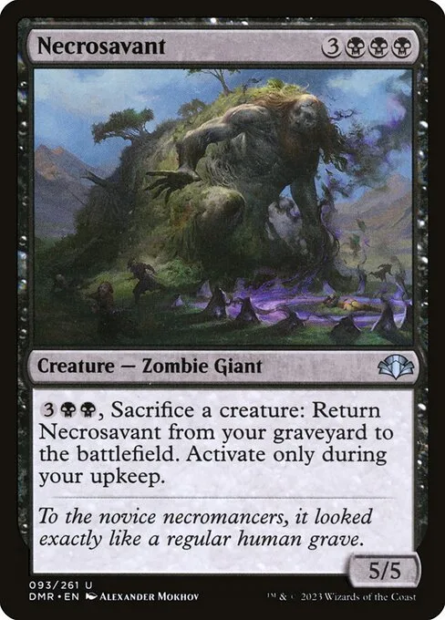 Necrosavant · Dominaria Remastered 93/457