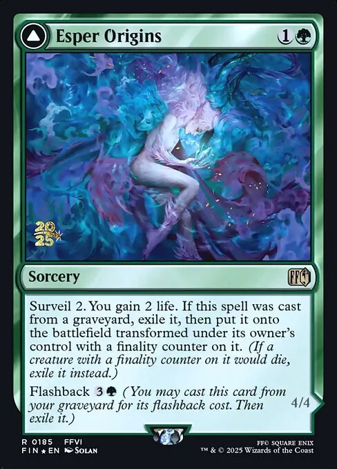 Esper Origins // Summon: Esper Maduin · Final Fantasy Promos 185s/94