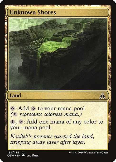 Unknown Shores · Oath of the Gatewatch 181/187