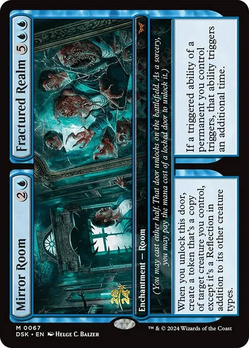 Mirror Room // Fractured Realm · Duskmourn: House of Horror Promos 67s/160
