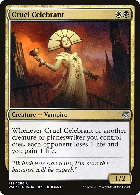 Cruel Celebrant · War of the Spark 188/312
