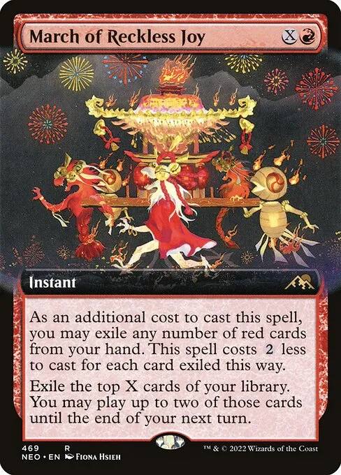 March of Reckless Joy · Kamigawa: Neon Dynasty 469/531