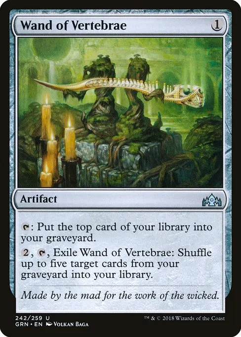 Wand of Vertebrae · Guilds of Ravnica 242/273